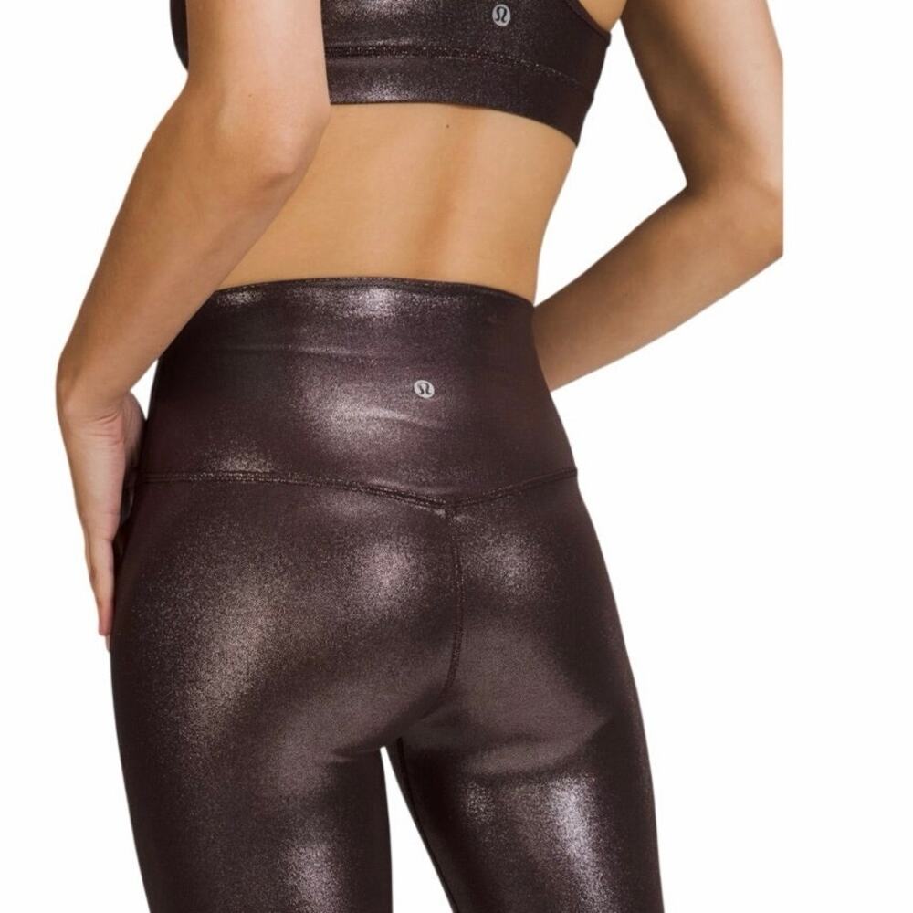 Lululemon 20 Align Shiney Bronze Athletic Leggings - Picture 6 of 6